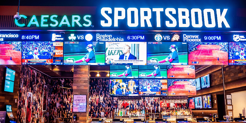 Caesars Sportsbook and Kansas Crossing's Sports Bar Have Officially Opened